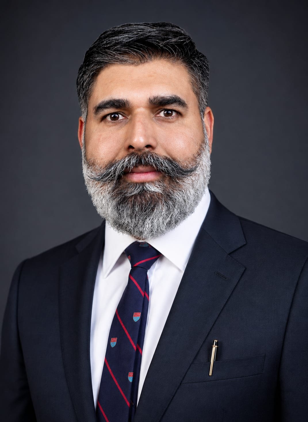 Original portrait of Dr. Muhammad Jehanzeb